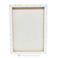 6 Pack 12x16" Peaceful Art Studio Canvas – 7oz Cotton, Triple-Primed, Acid-Free