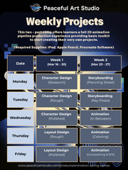 Animation Spring Camps